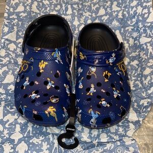 Disney Croc Slippers 50th Anniversary  - Navy Blue